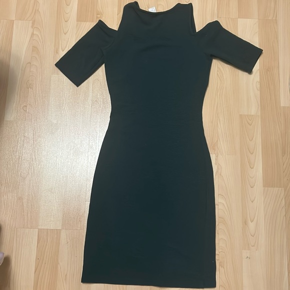 H&M Dark Green Midi Dress - Picture 3 of 7